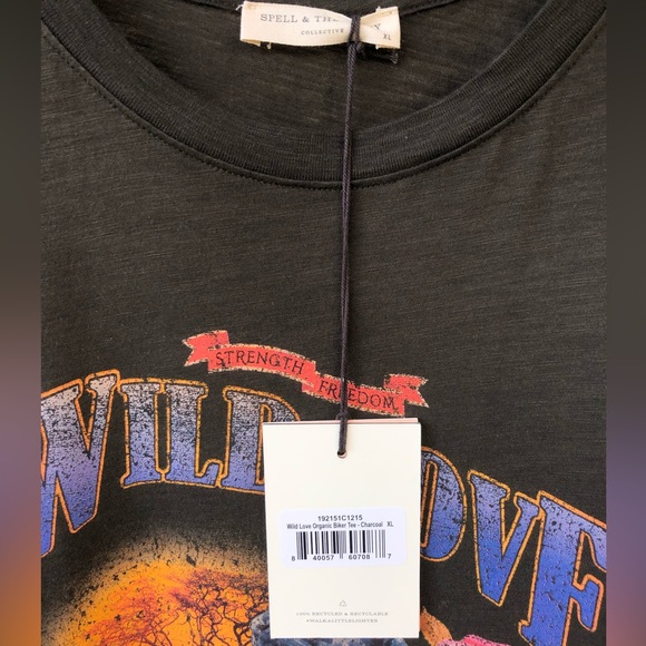 Spell Designs Wild Love Tee BNWT, Size XL - Picture 4 of 11